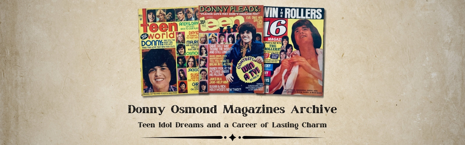 Donny Osmond Magazines