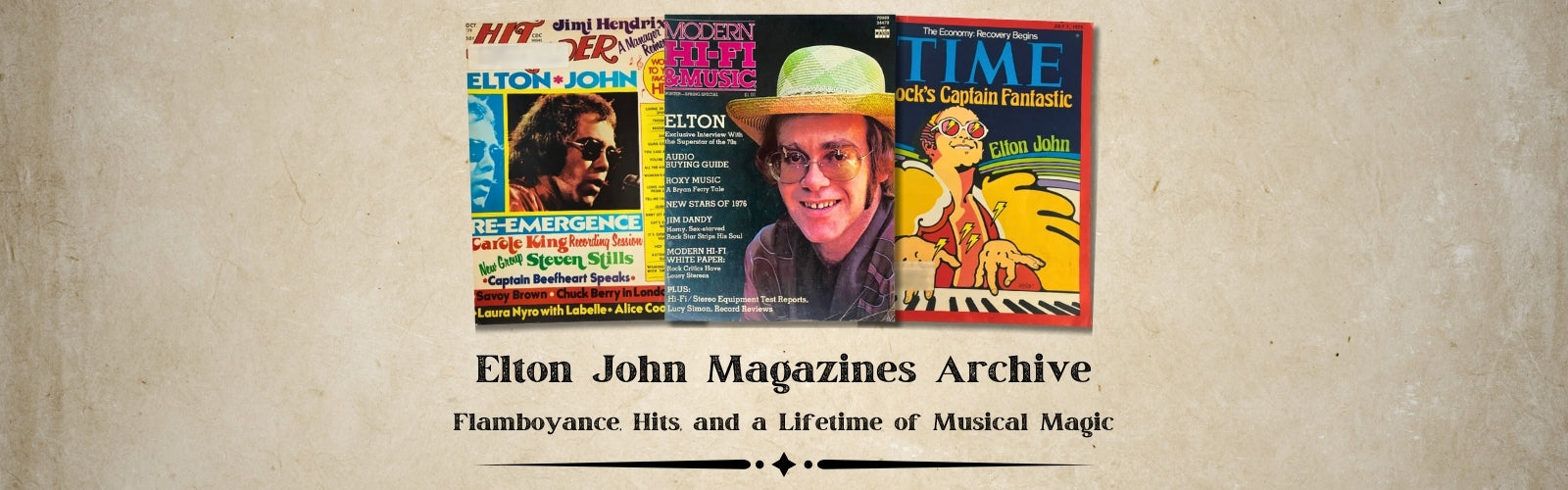 Elton John Magazines