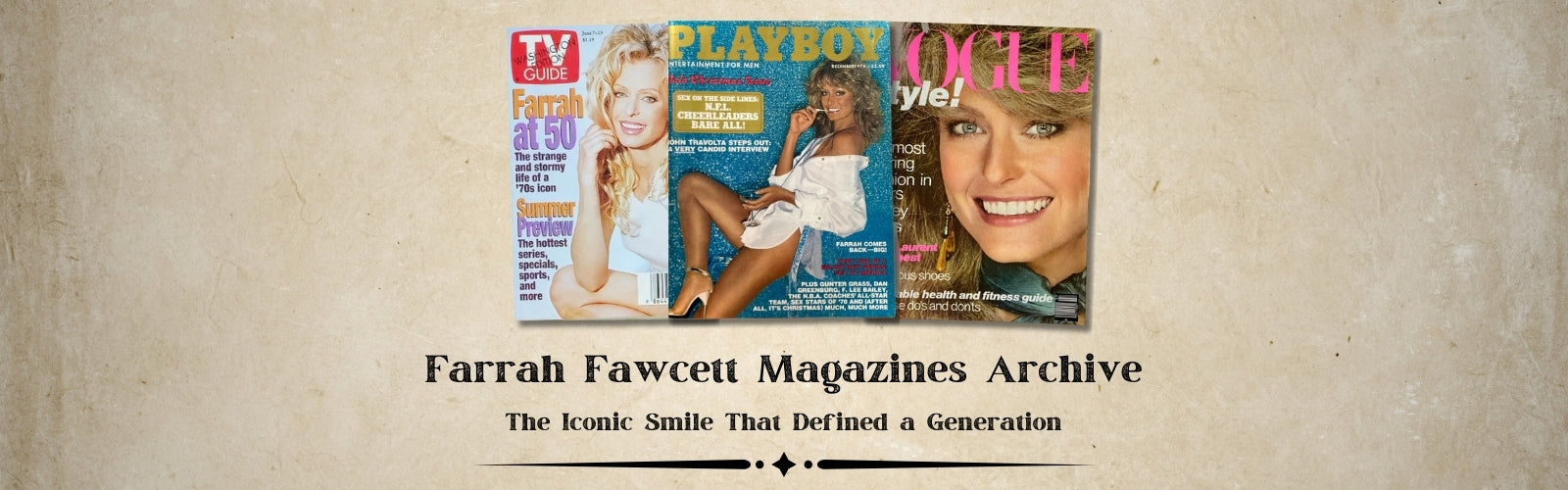 Farrah Fawcett Magazines