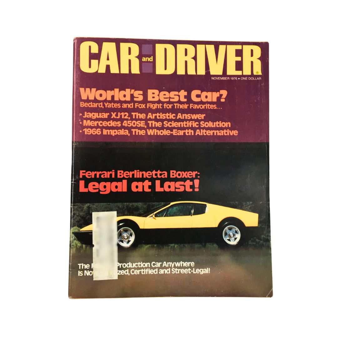 Car and Driver Magazine