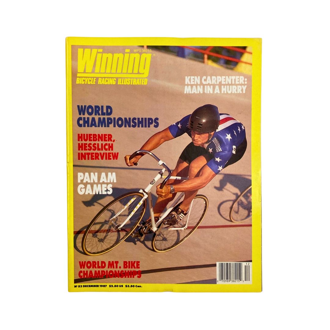 Winning Bicycle Racing Illustrated Magazine