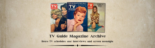 Vintage TV Guide Magazines Collection