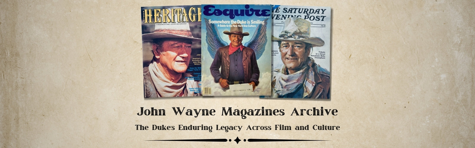 John Wayne Magazines