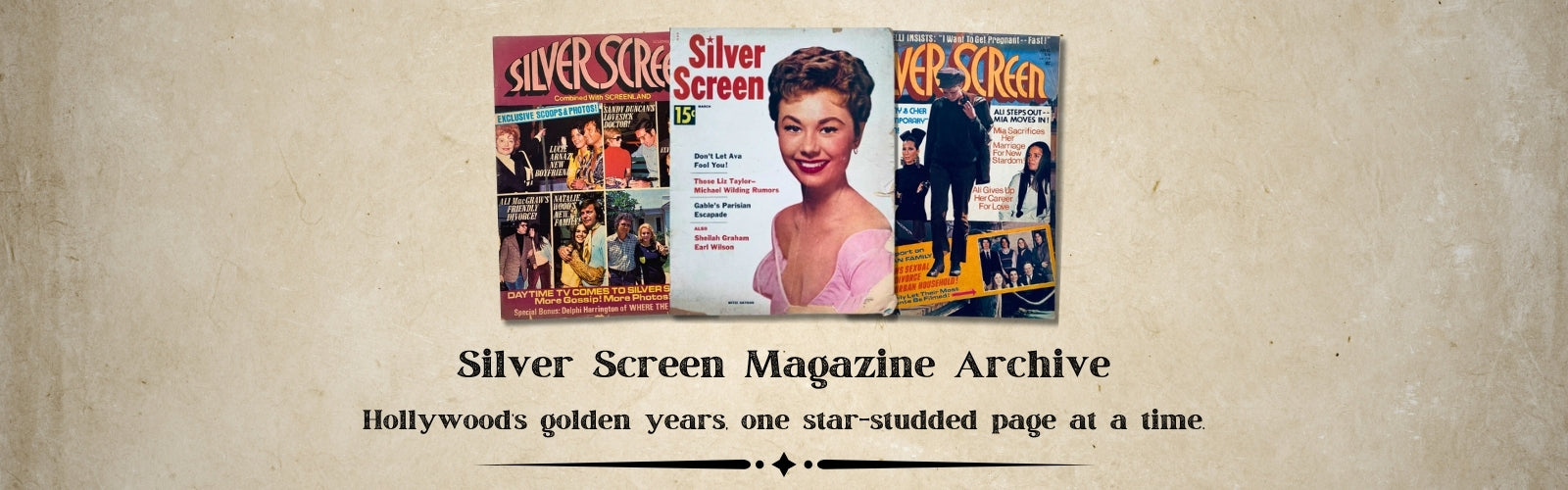 Classic Silver Screen Magazines