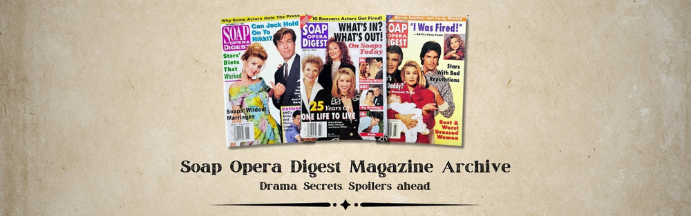 Compact Soap Opera Buy Soap Opera Digest Magazine Originals