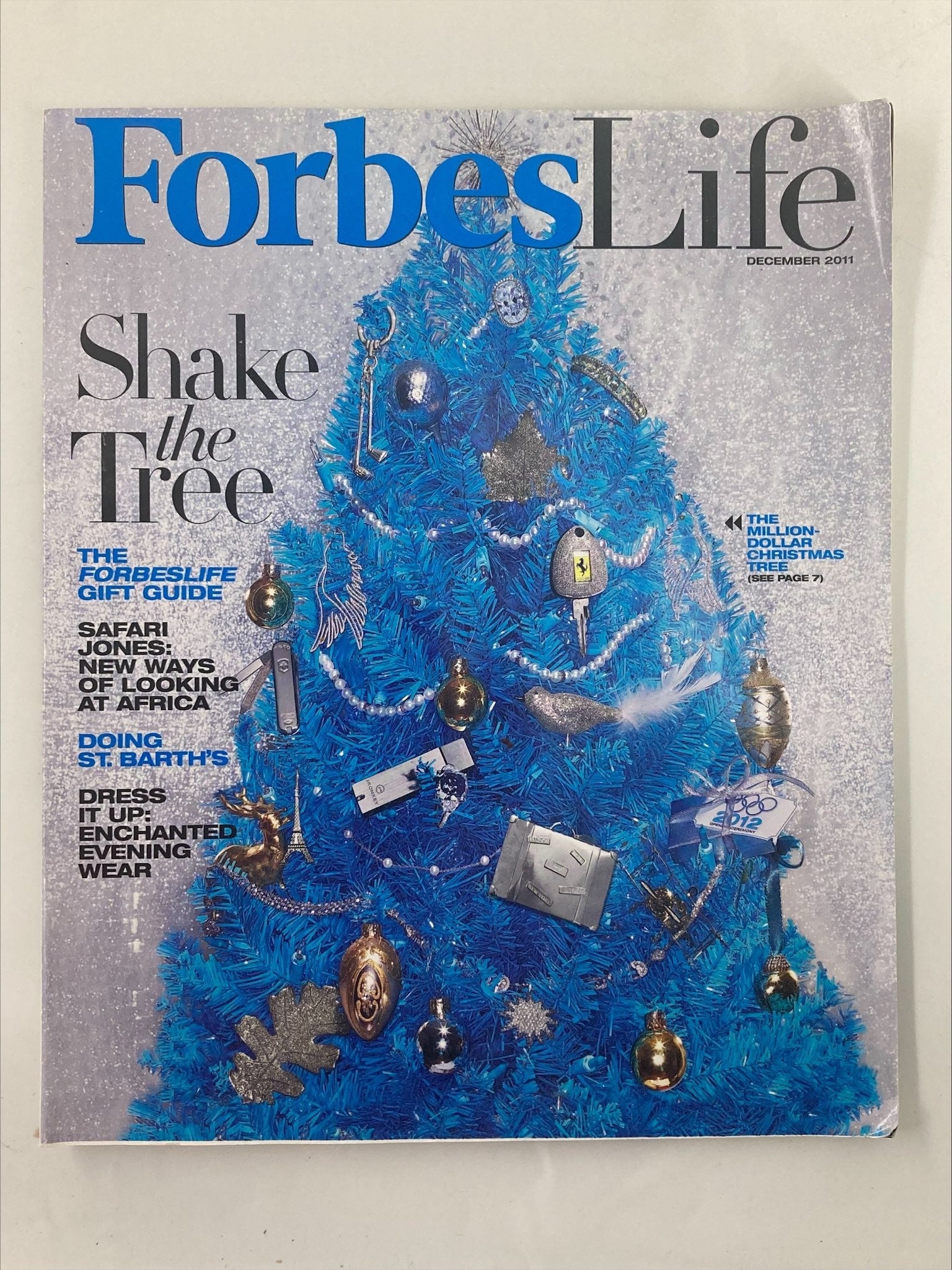 Forbes Life Magazine December 2011 The Million Dollar Christmas Tree No Label