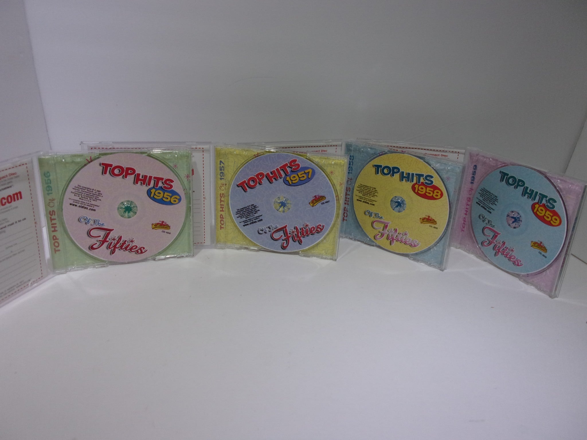 Top Hits of the 50s Collectables 4 CD Set Audio CD