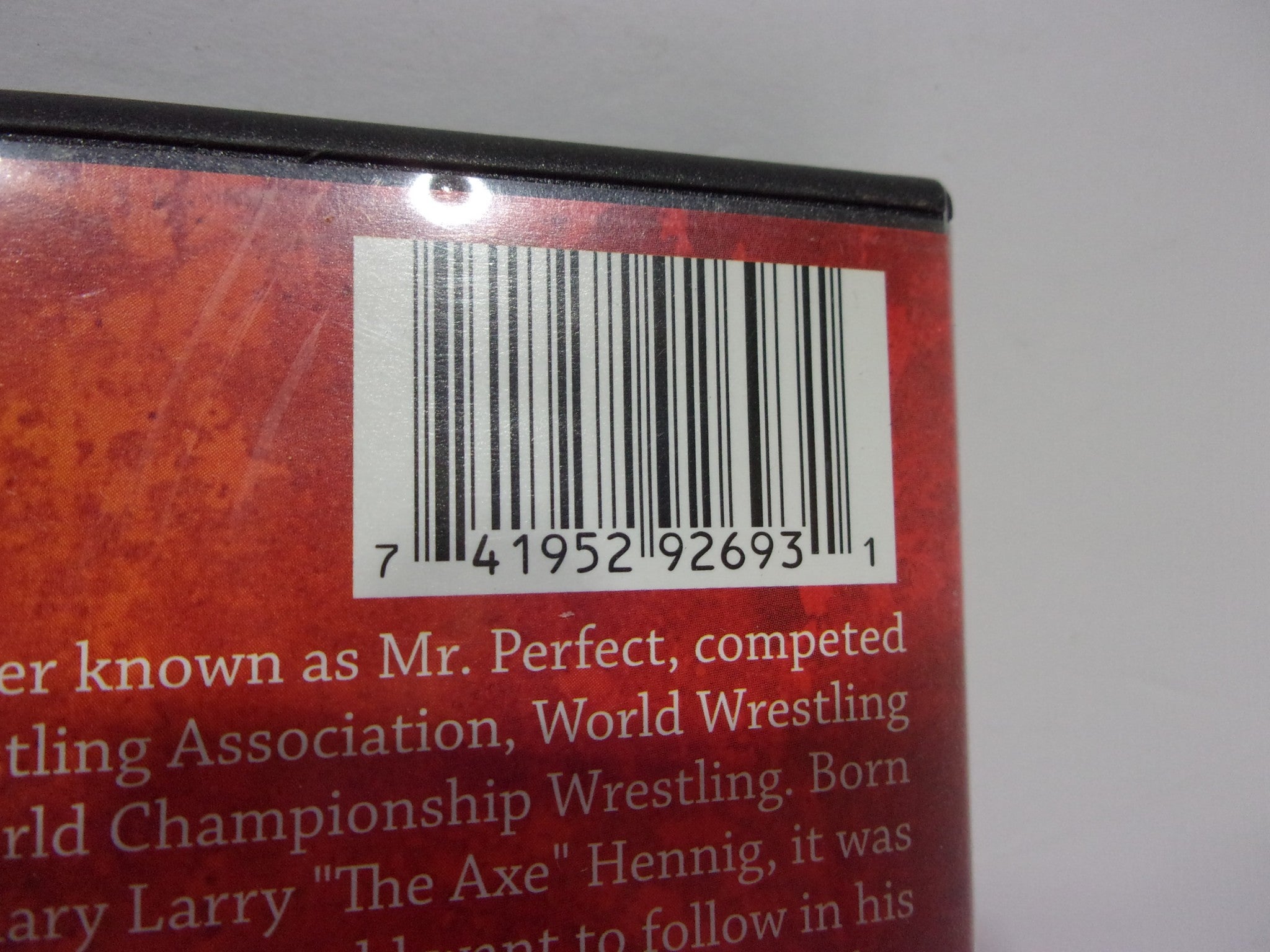 WWE Life And Times Of Mr. Perfect DVD