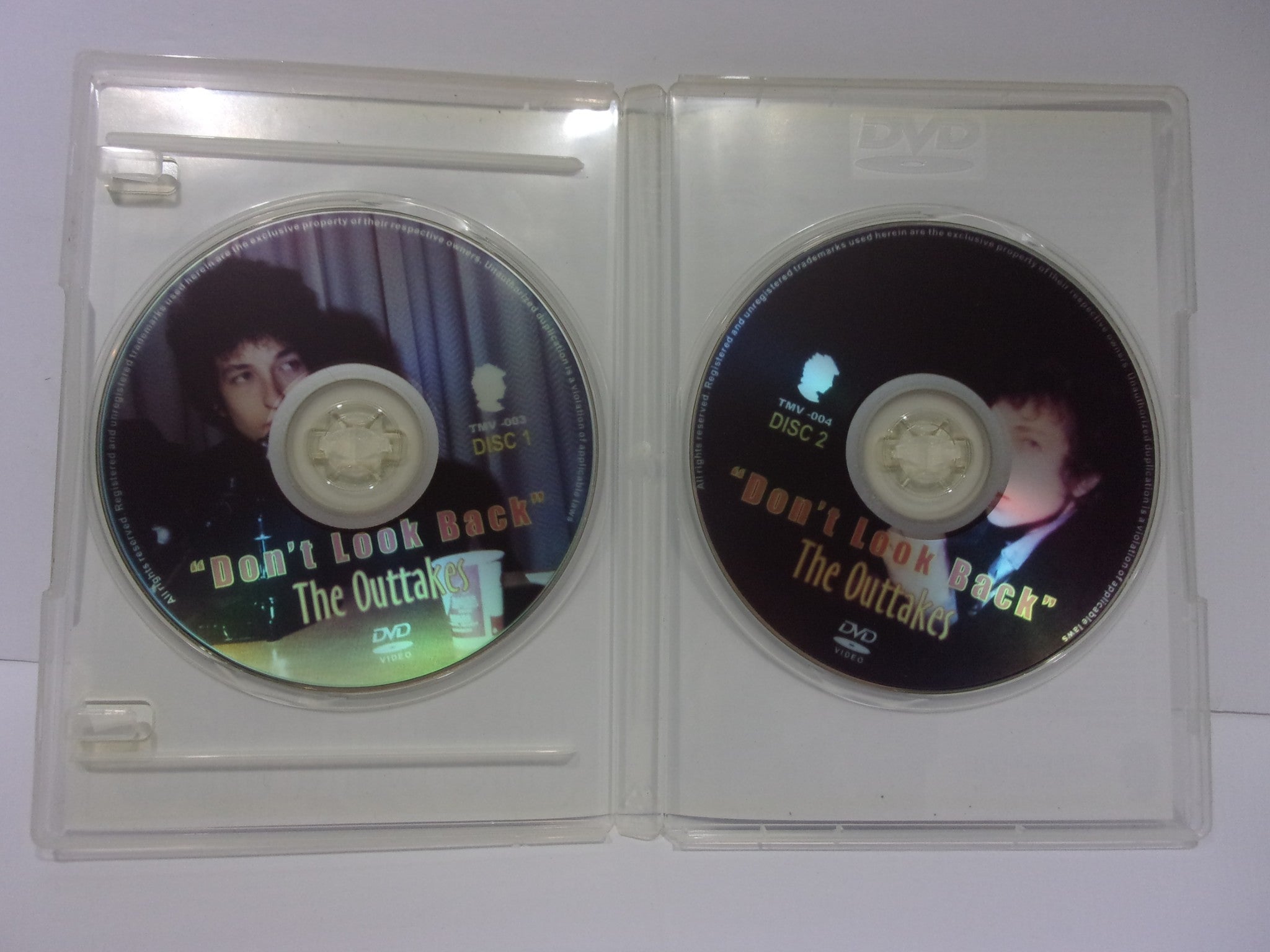 Bob Dylan Don't Look Back The Outtakes 2 Disc Set DVD