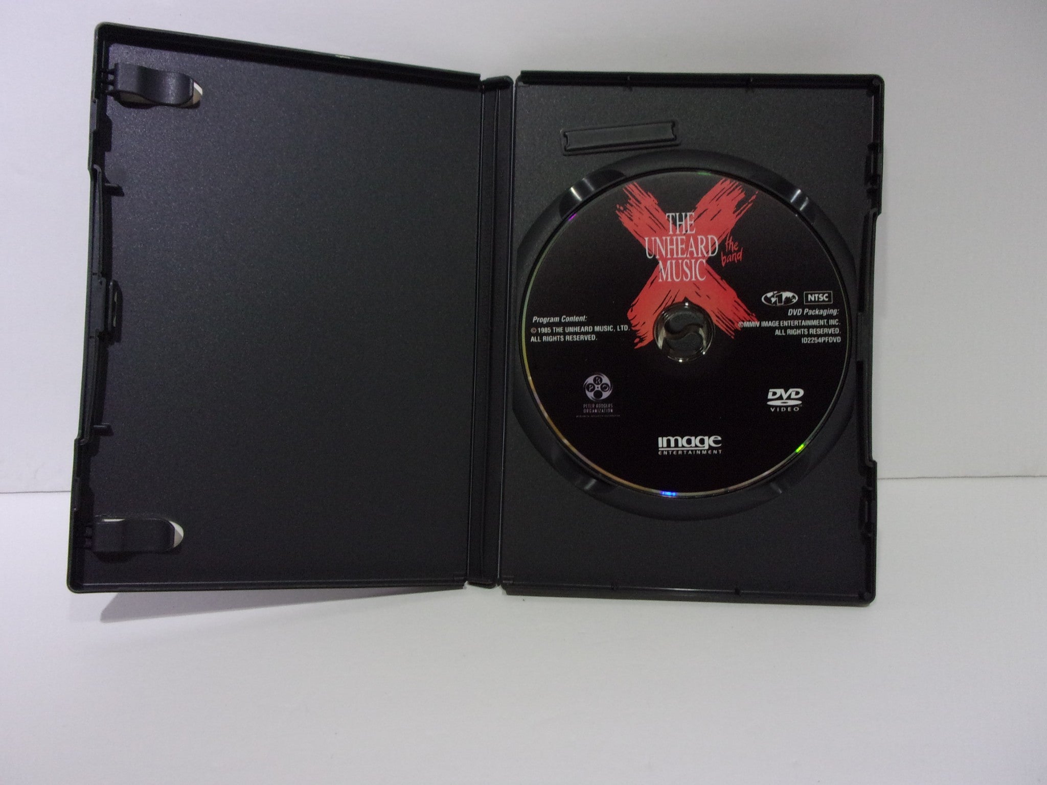 X: The Unheard Music DVD