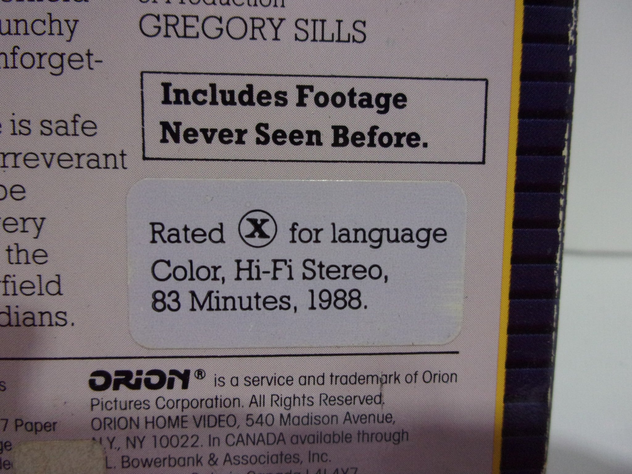 Nothin' Goes Right Rodney Dangerfield VHS