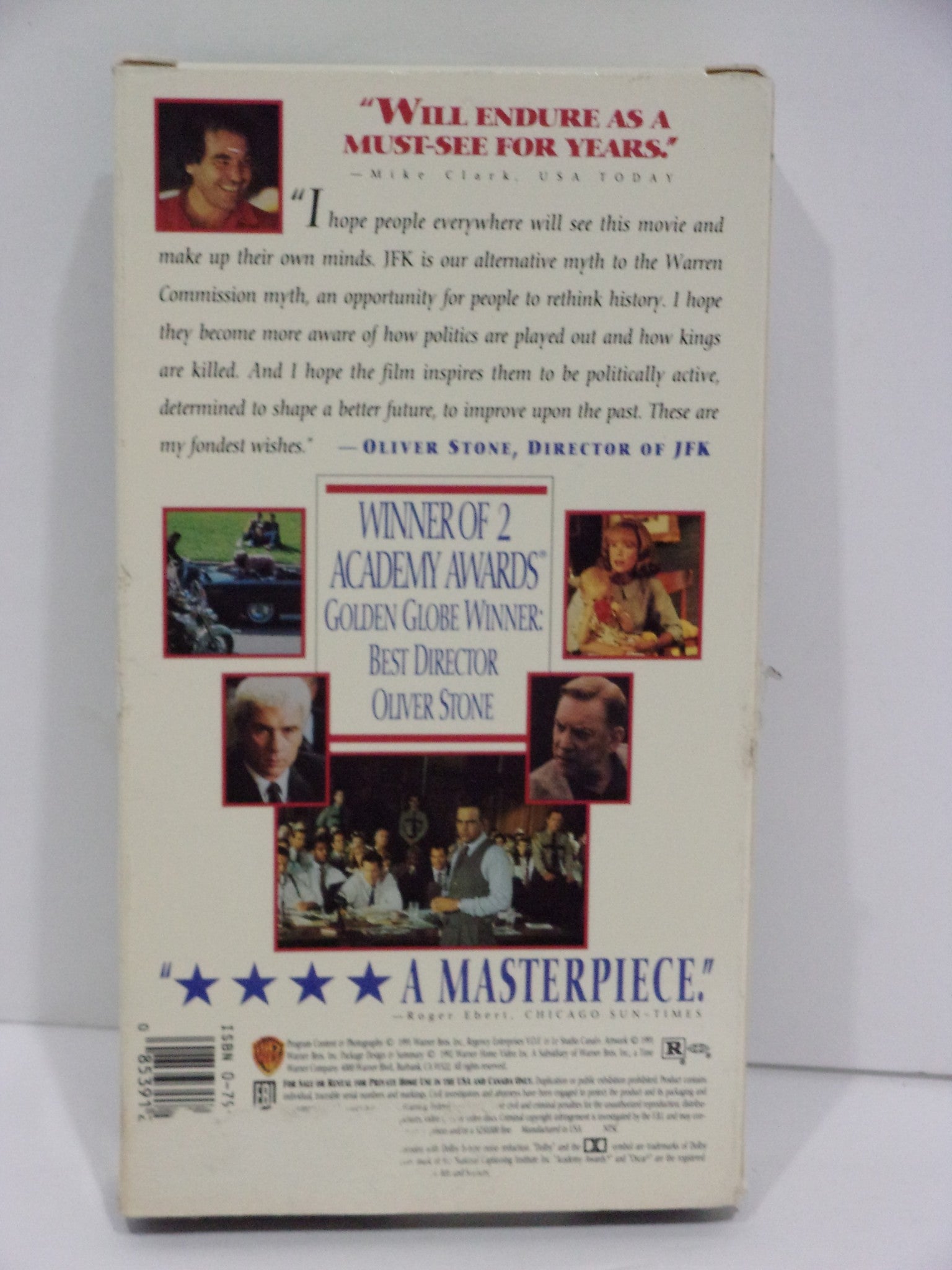 JFK (The Story That Won't Go Away) VHS