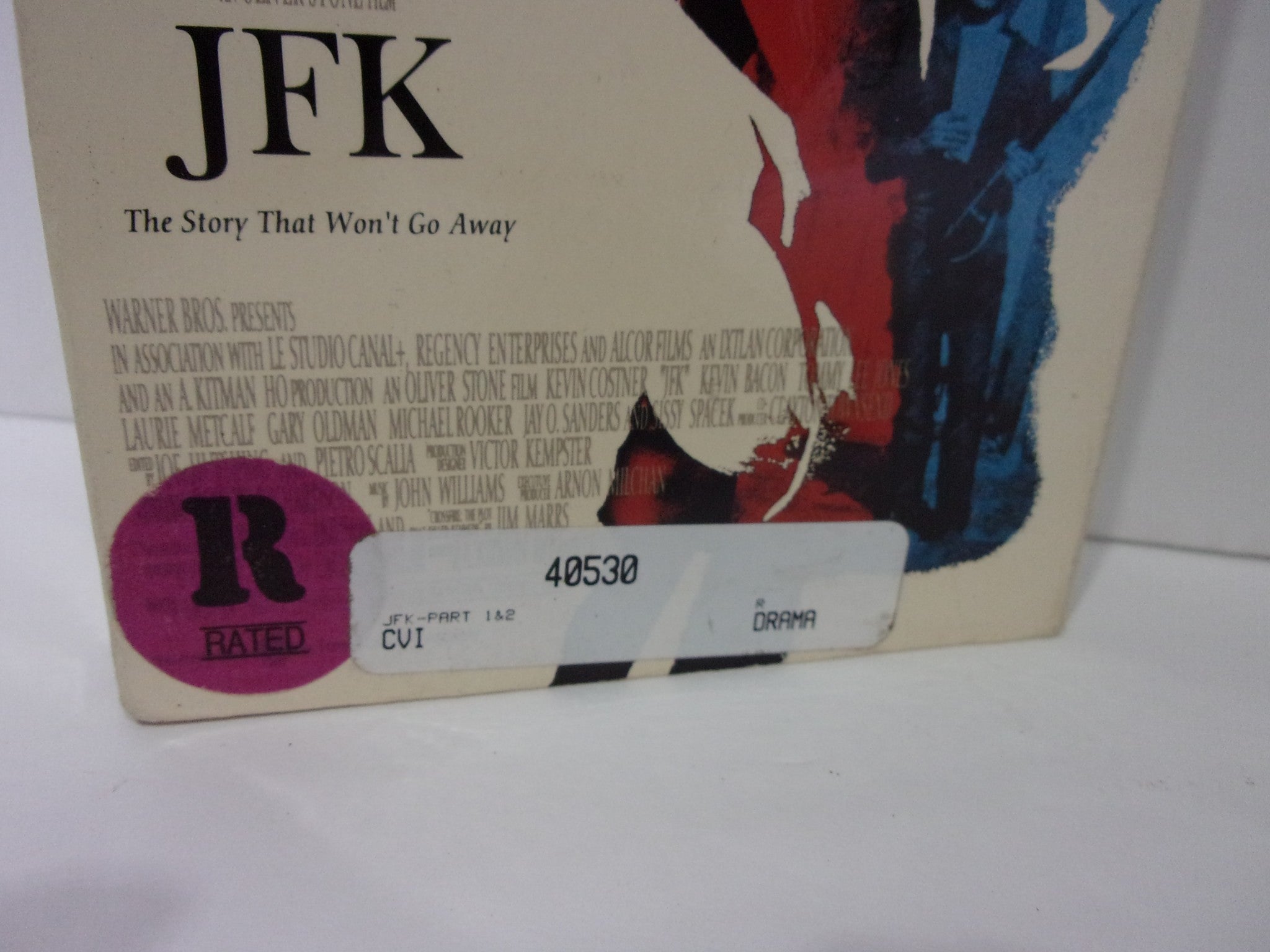 JFK (The Story That Won't Go Away) VHS