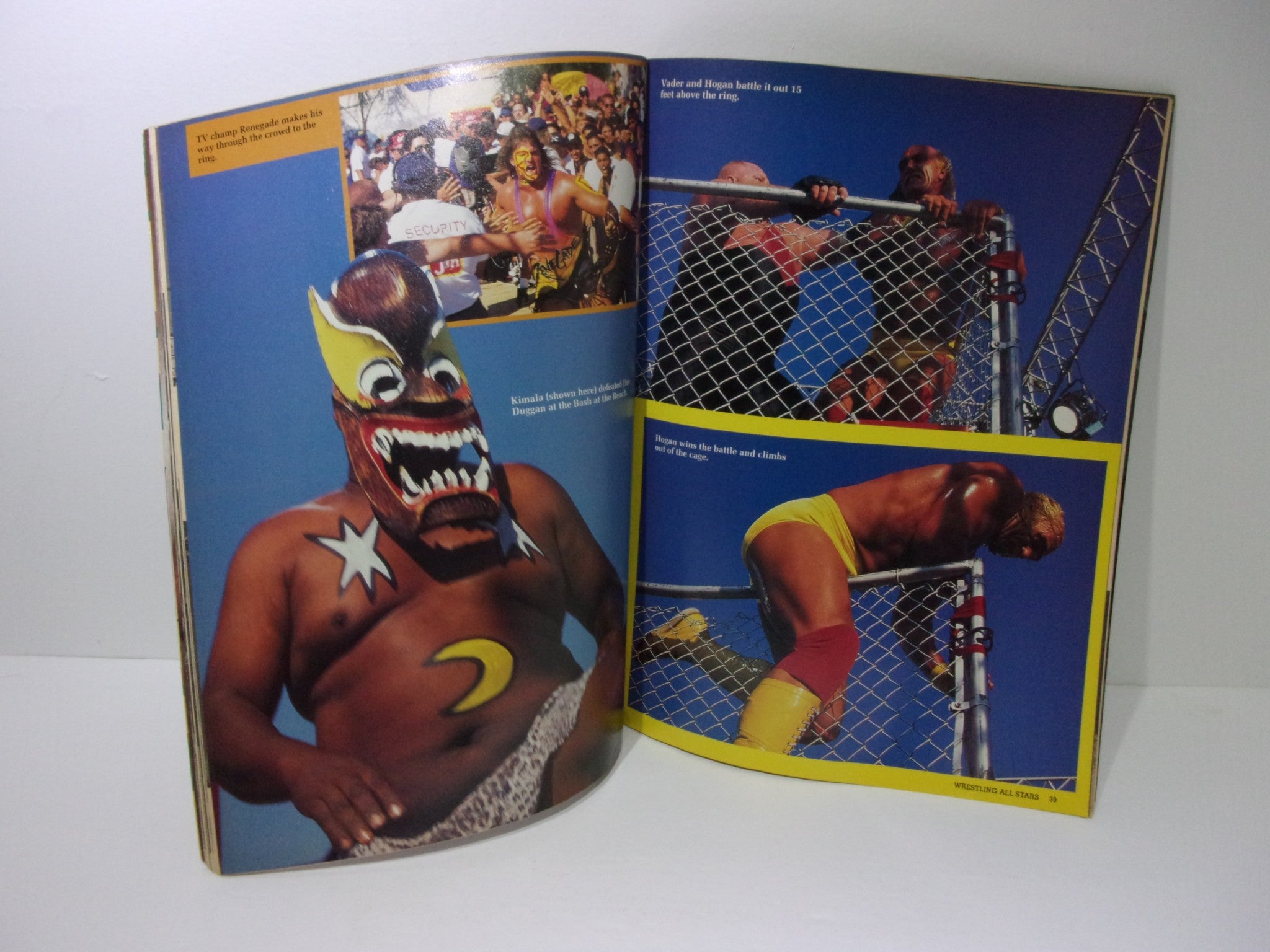 Wrestling All Stars Heroes & Villains King Mabel Magazine