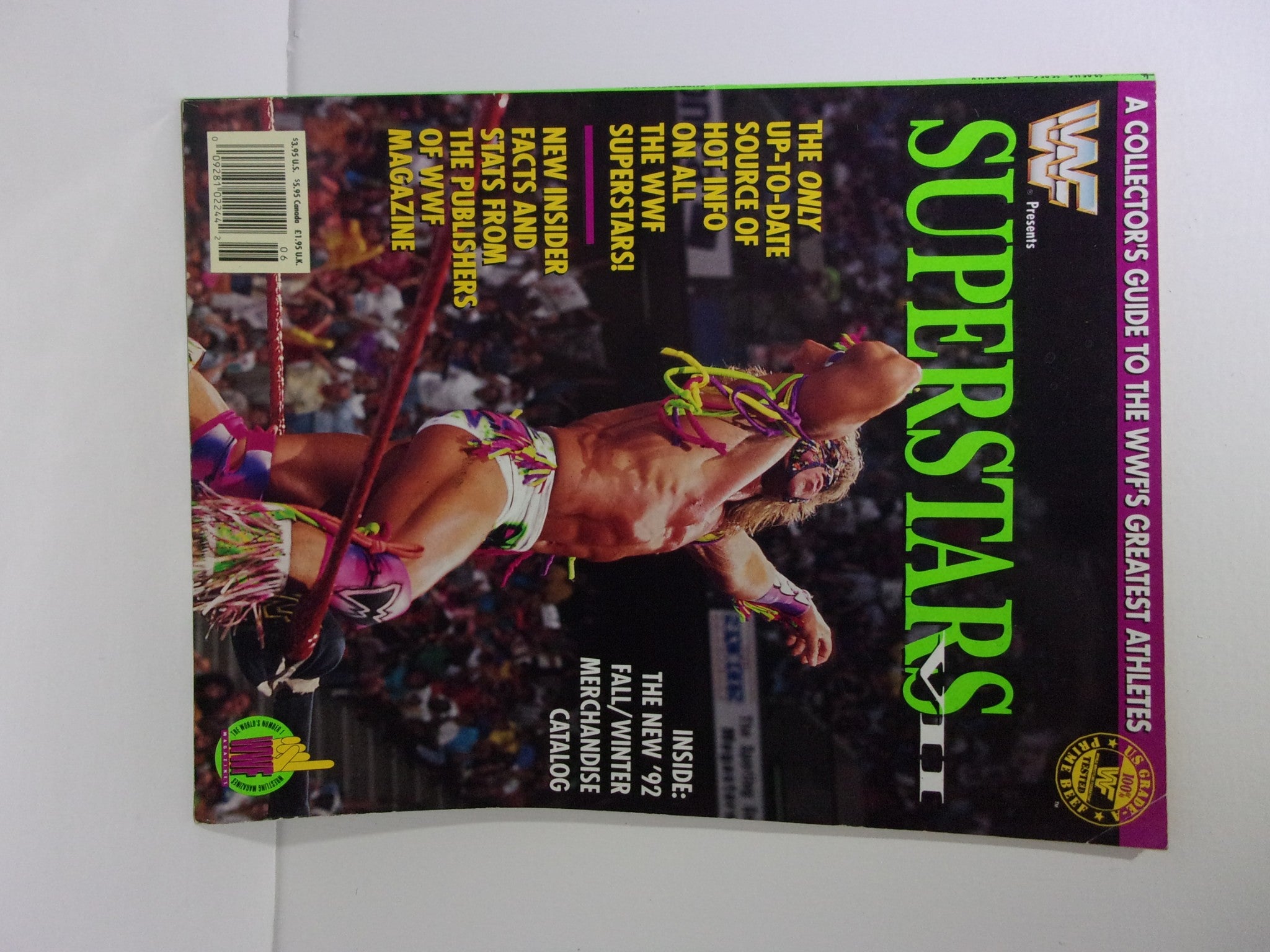 WWF Superstars VII Ultimate Warrior Magazine