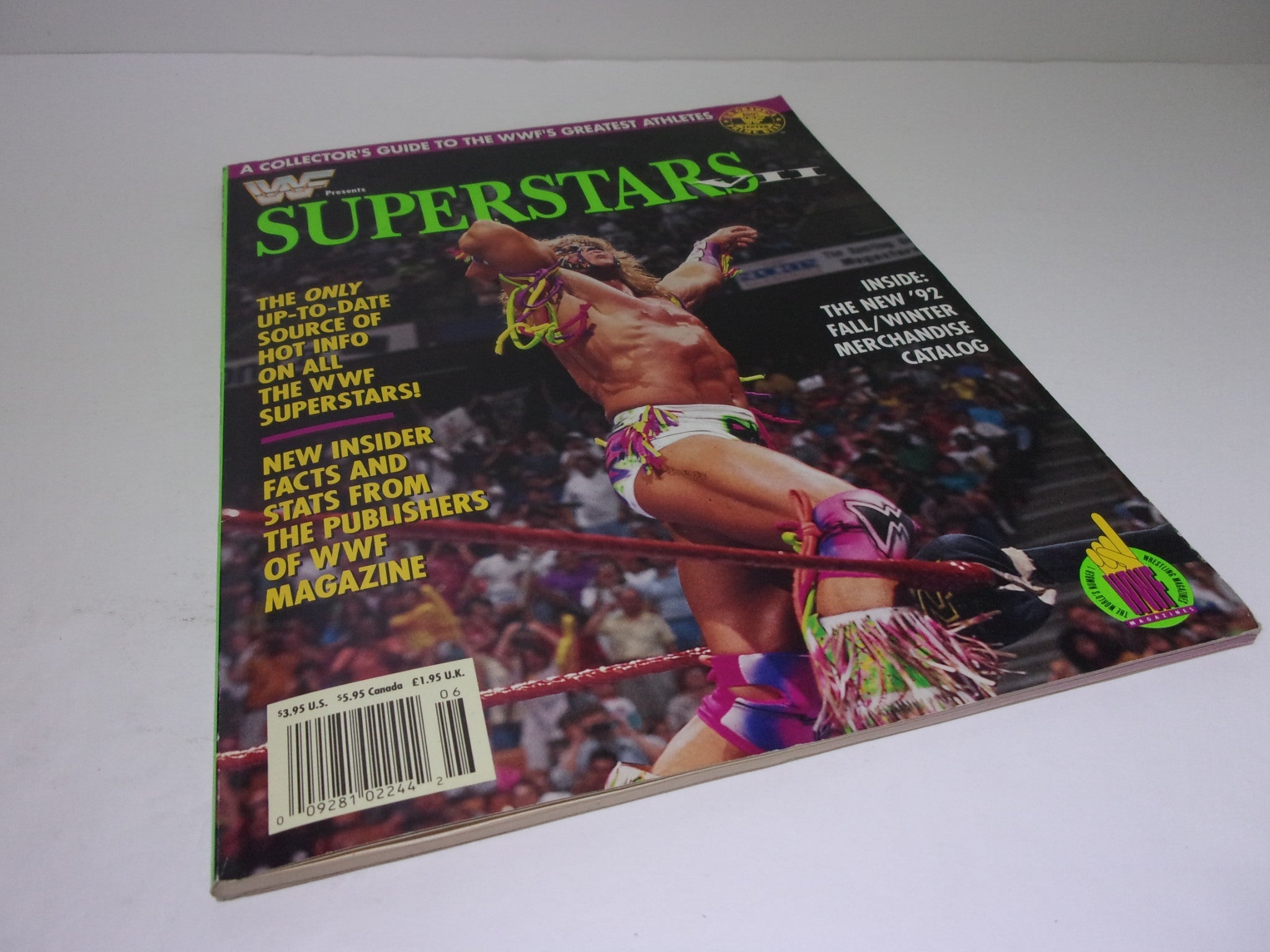 WWF Superstars VII Ultimate Warrior Magazine