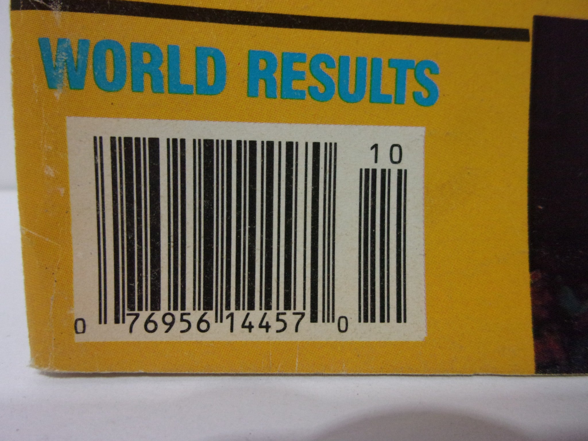 Back cover of Wrestling Life Magazine: October 1988 displaying the barcode and additional information, illustrating the magazine's authenticity and value as a collectible.