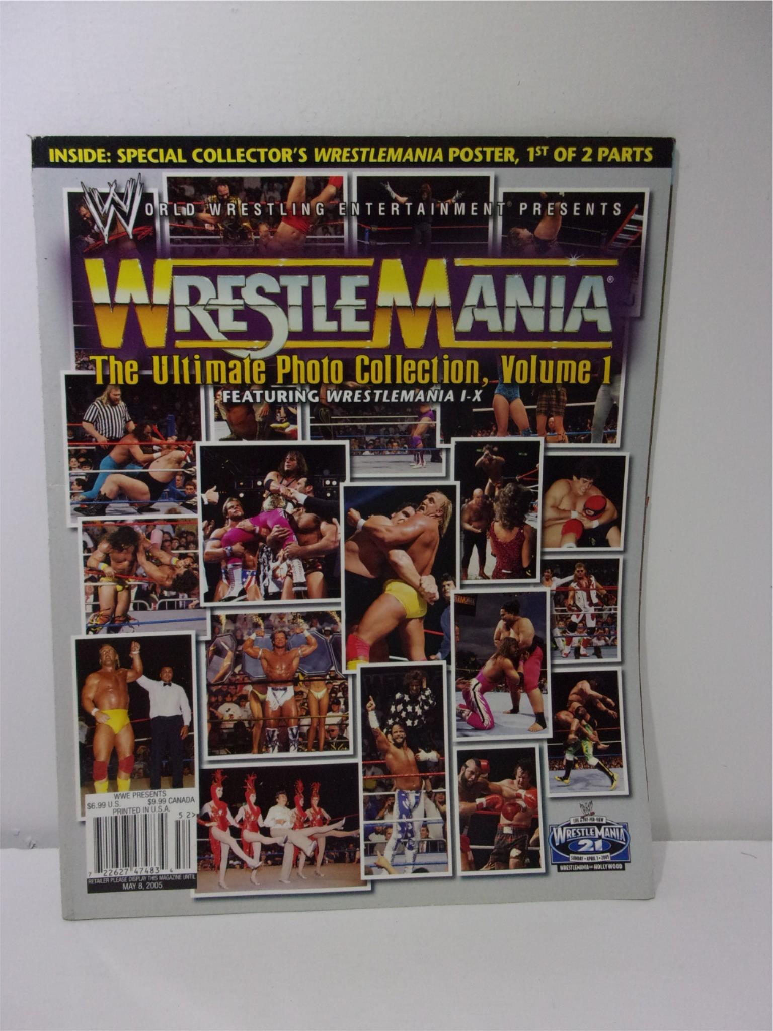 WWE Wrestle Mania: The Ultimate Photo Collection Volume 1