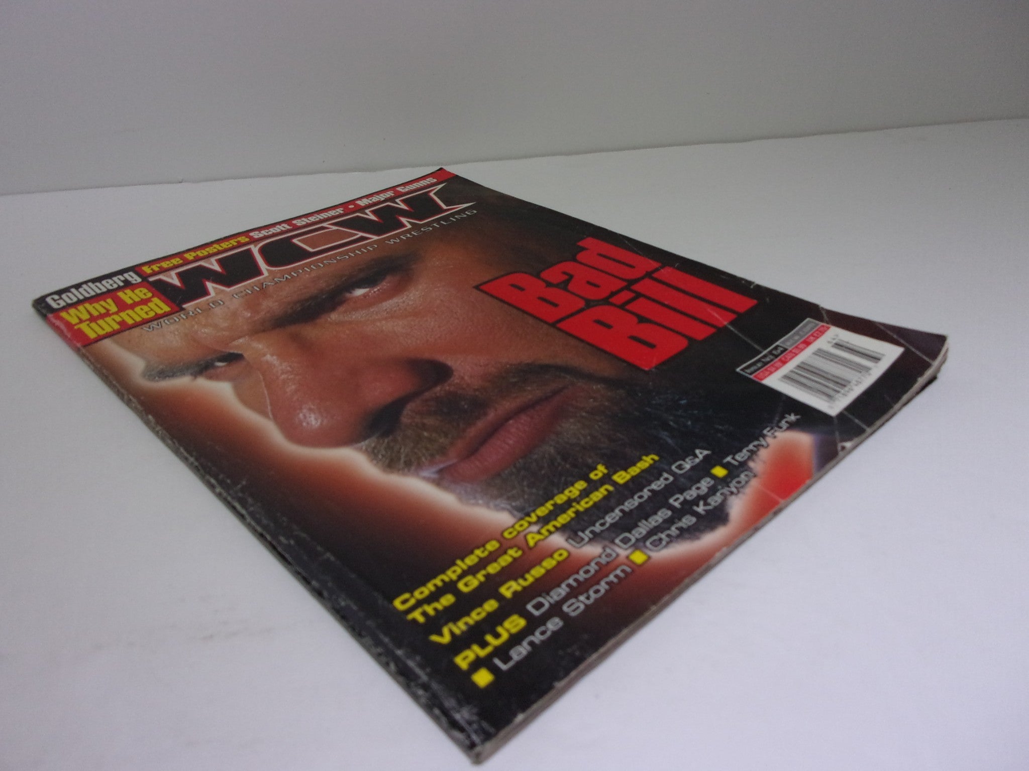 WCW Magazine:  Bad Bill - Goldberg Why He Turned