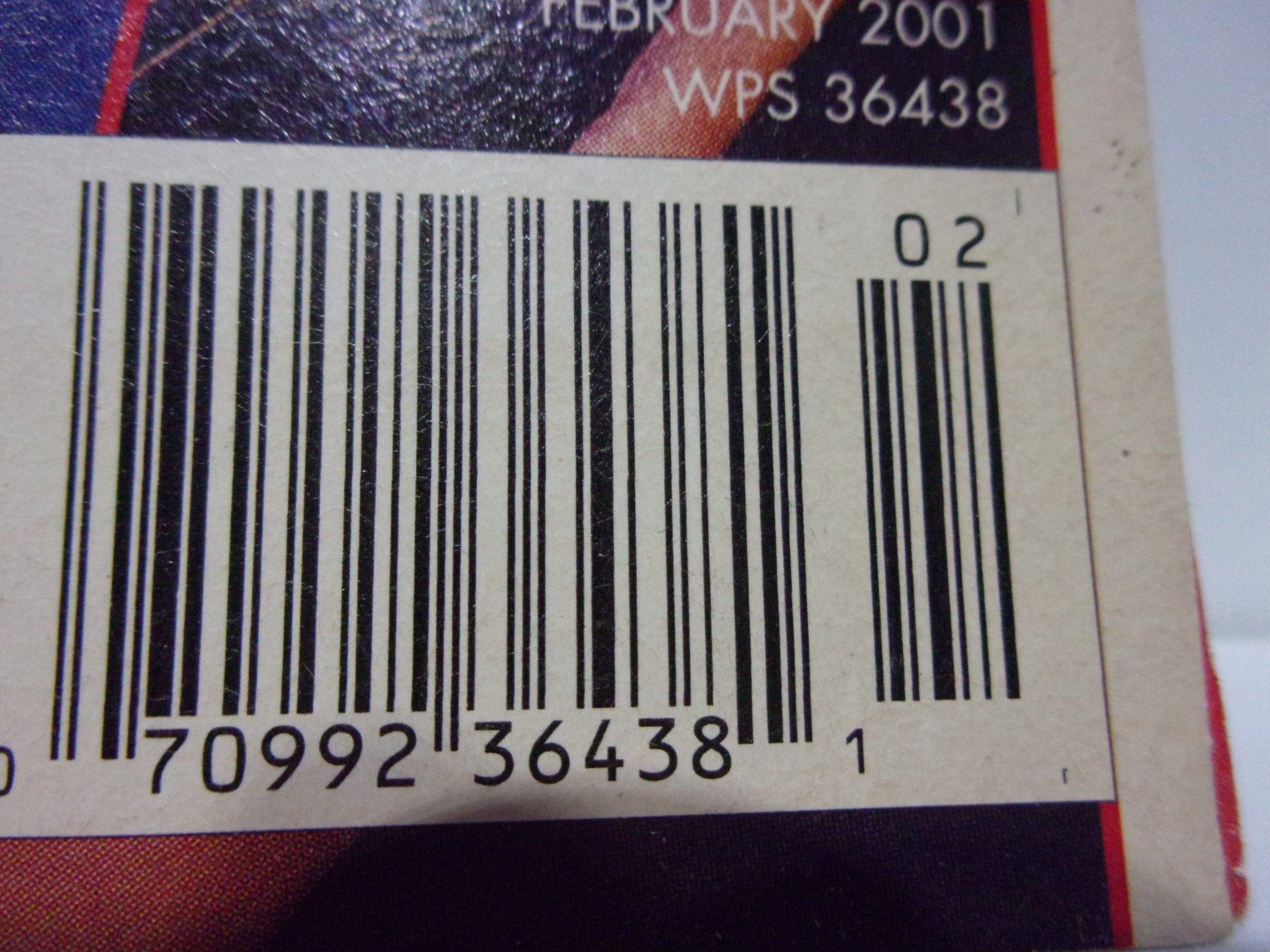 Barcode of Wrestling World Magazine listing price details, showcasing authenticity and vintage appeal.