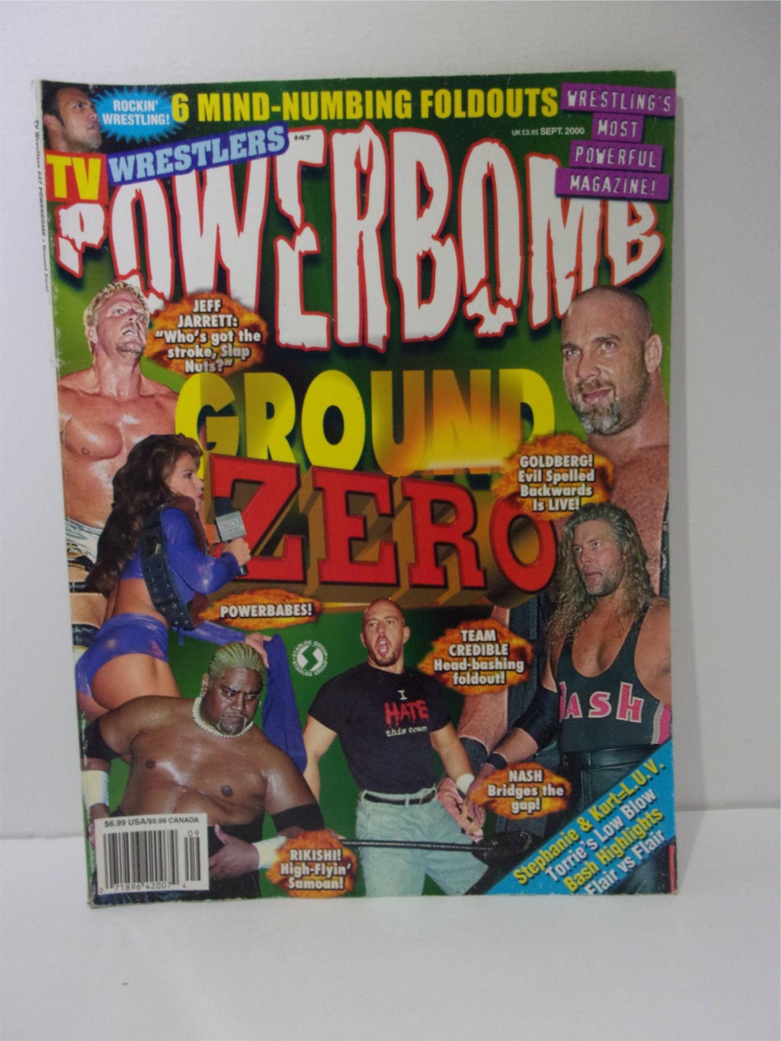 TV Wrestlers PowerBomb Ground Zero September 2000