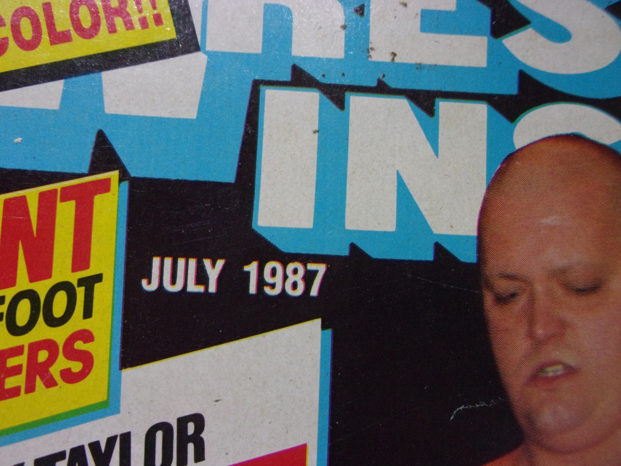 Wrestling Insider Magazine: July 1987 Terry Taylor and the Road Warriors - Big S