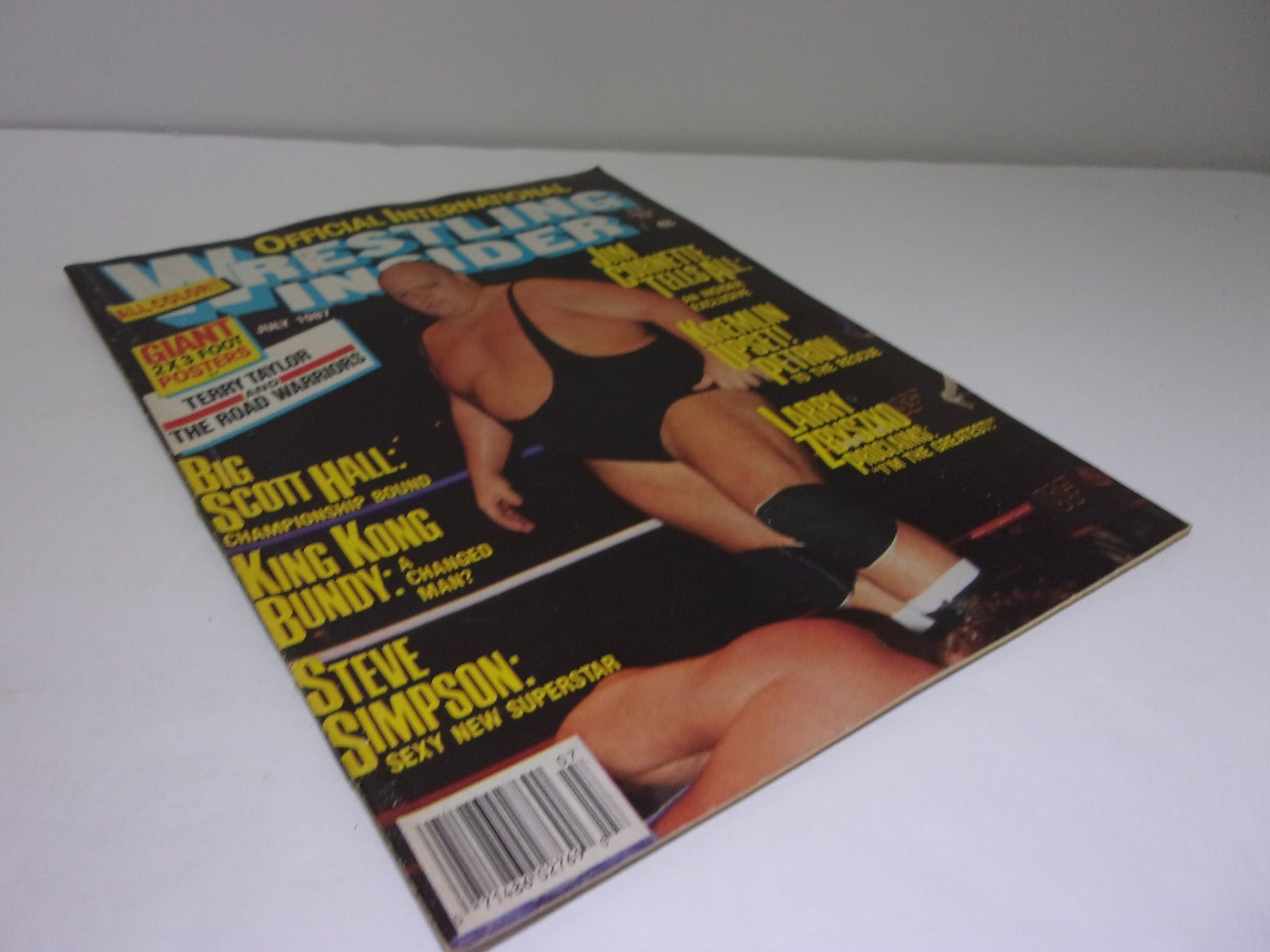 Wrestling Insider Magazine: July 1987 Terry Taylor and the Road Warriors - Big S