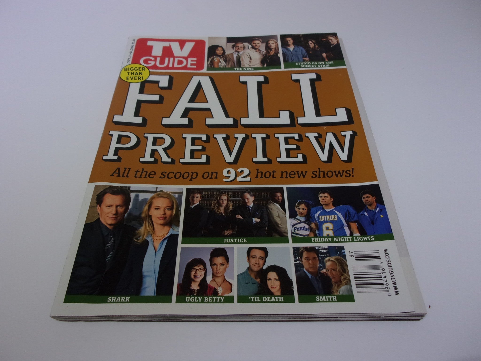 TV Guide September 11-17 2006 Fall Preview