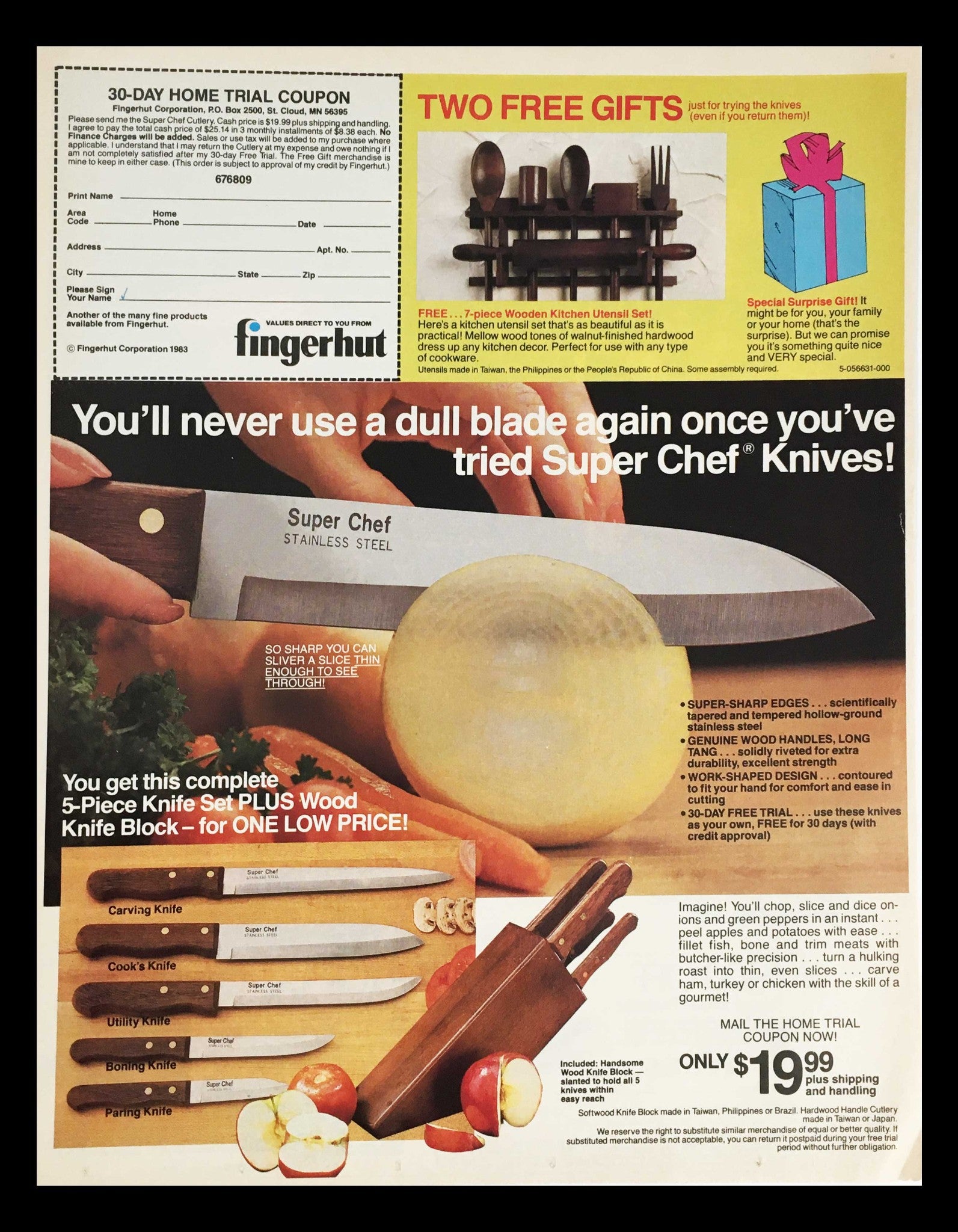 1984 Taster's Choice Freeze Dried Coffee Circular Coupon Advertisement