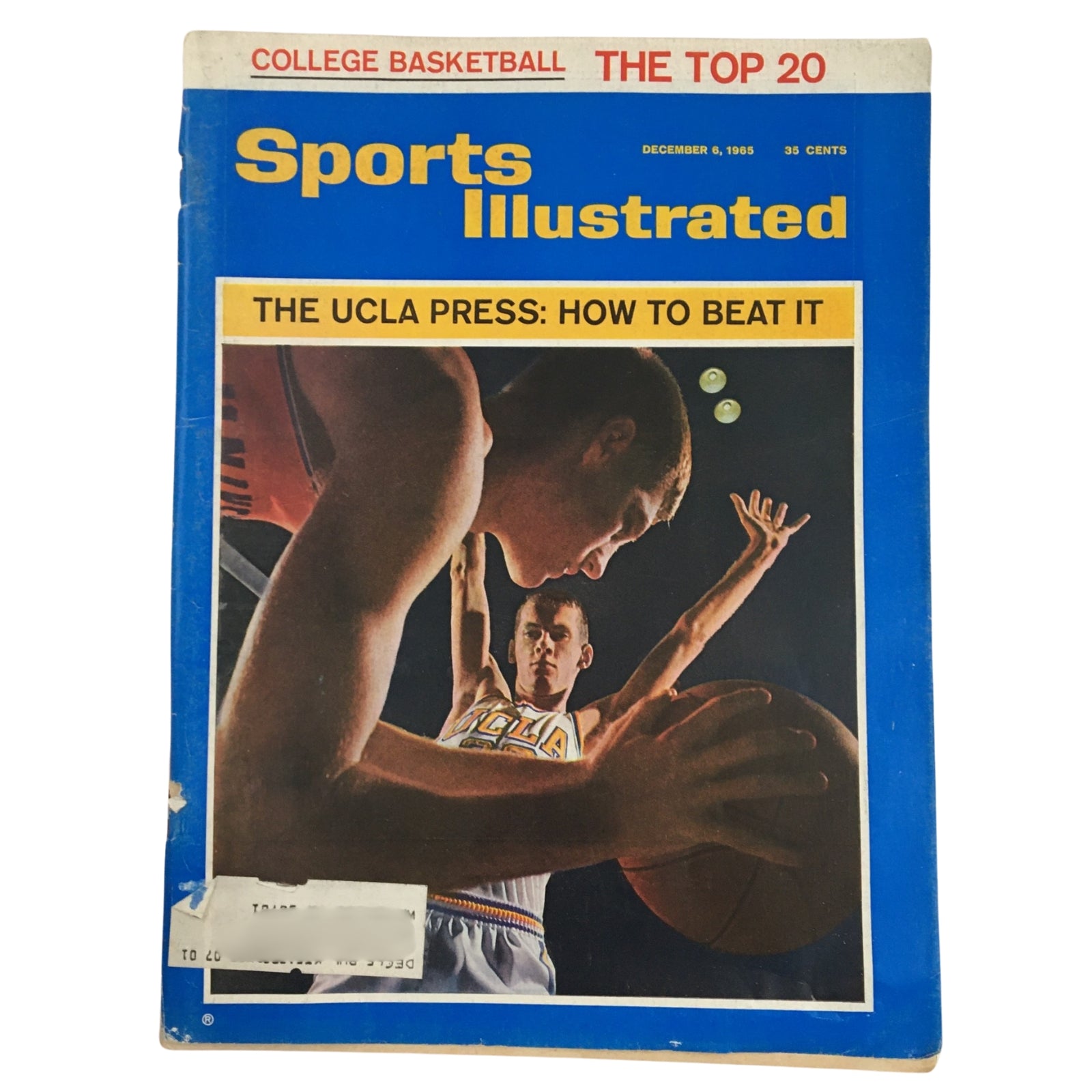 Lot of 8 1960s-1970s Sports Illustration Magazine Basketball Collection