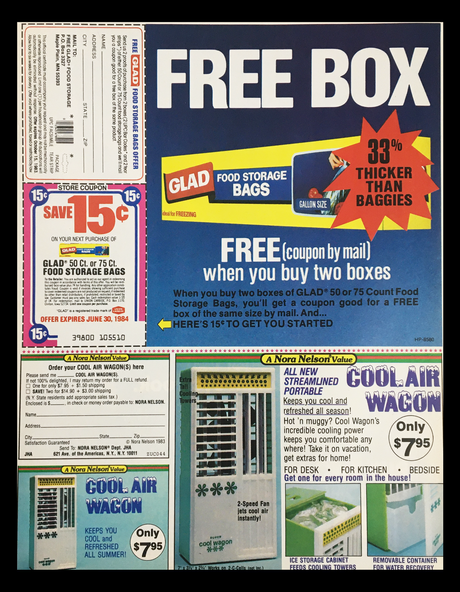 1983 Bright Eyes Beef & Chicken Dinner for Cats Circular Coupon Advertisement