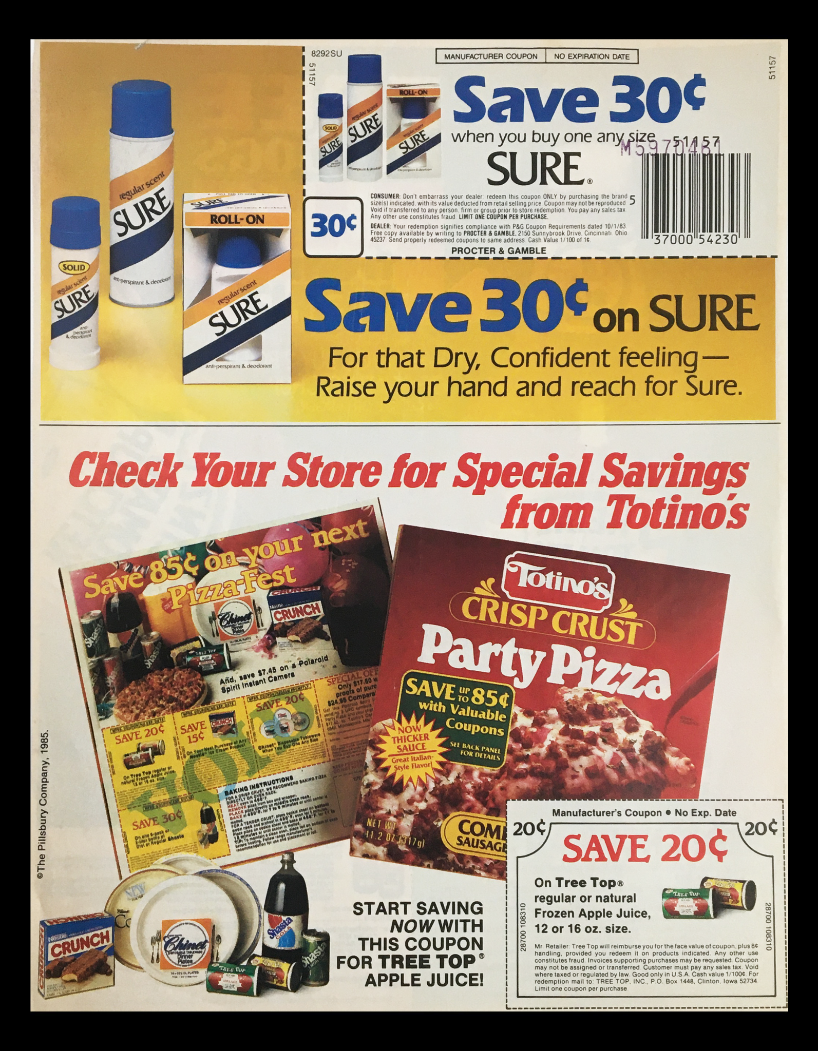 1985 Heinz Tomato Ketchup Circular Coupon Advertisement