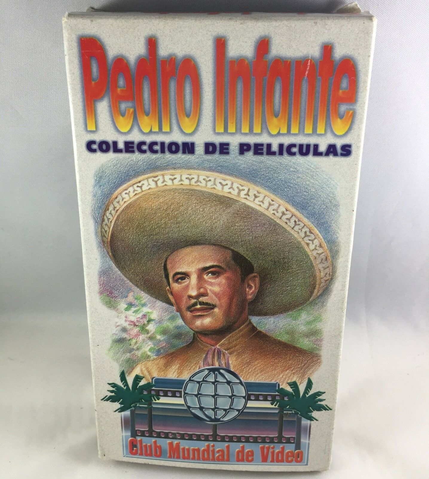 VHS. Pedro Infante coleccion de peliculas Club Mundaial de Video