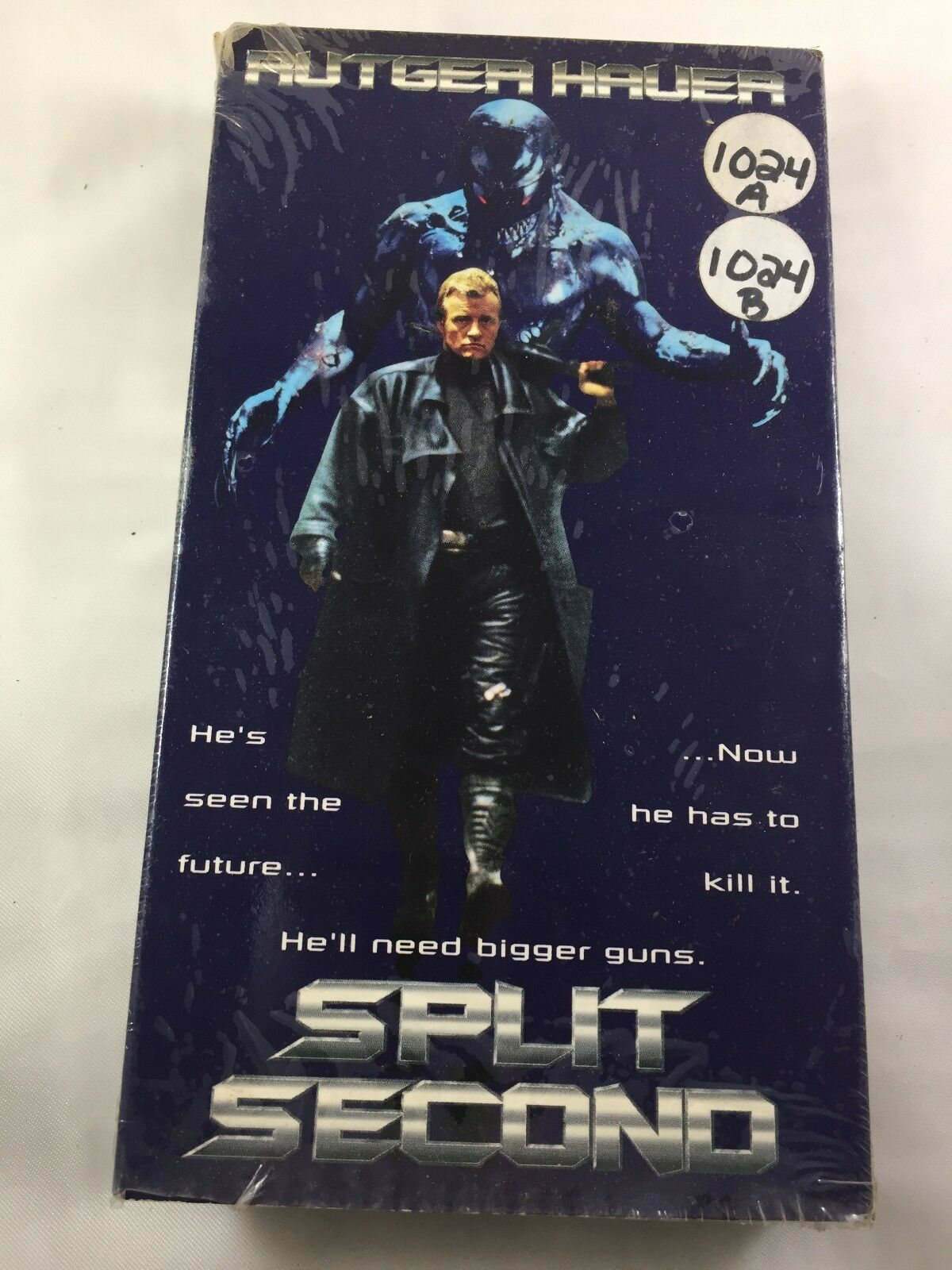 VHS. Split Second. Rutger Hauer