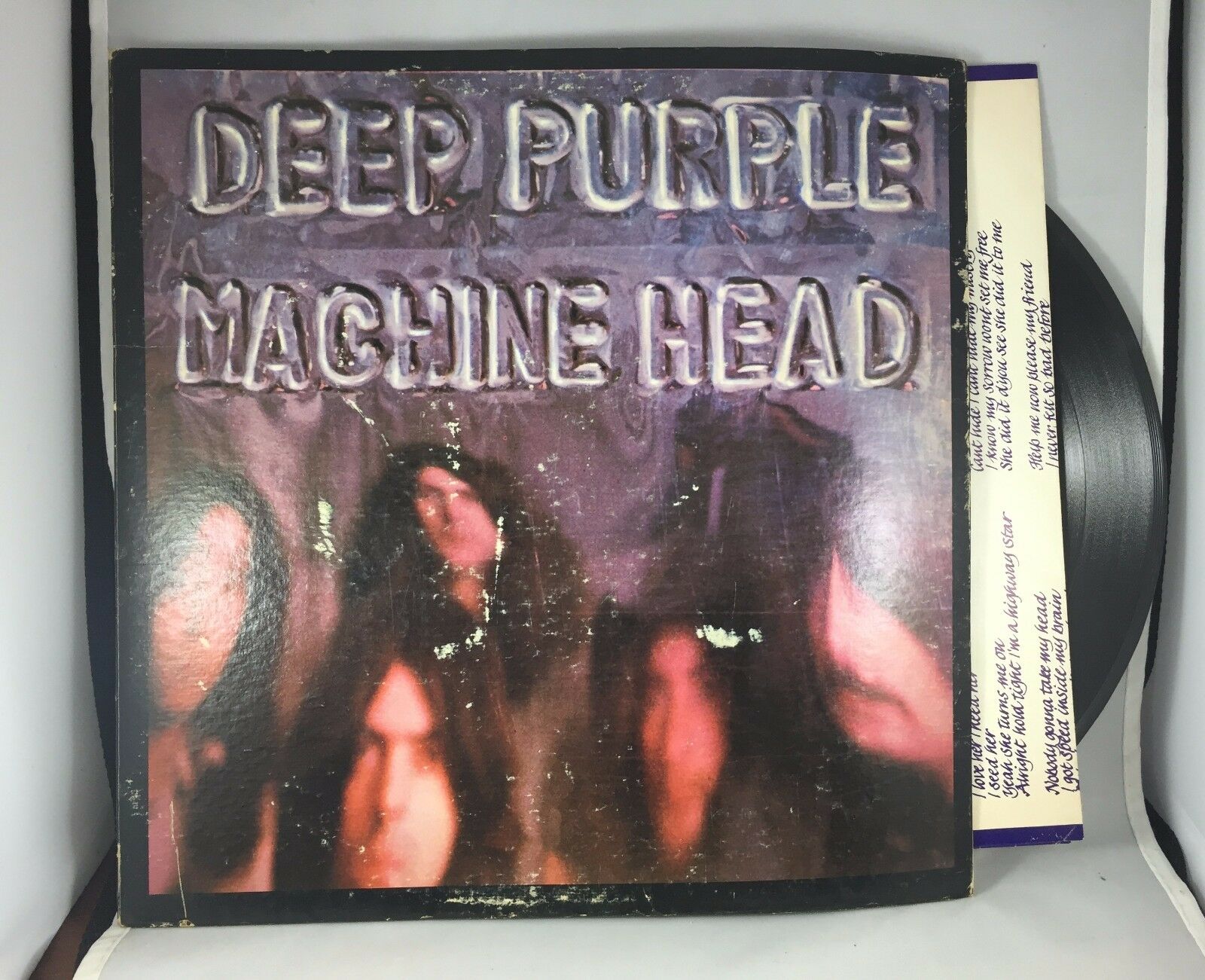 Deep Purple - Machine Head Album Vinyl No Barcode - 1972 - Heavy Metal