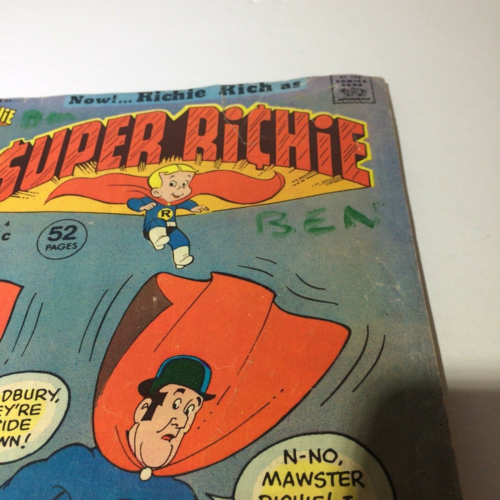 Super Richie  #4 Collectible Vintage Comic Harvey World 'Peculiar Vandalism'