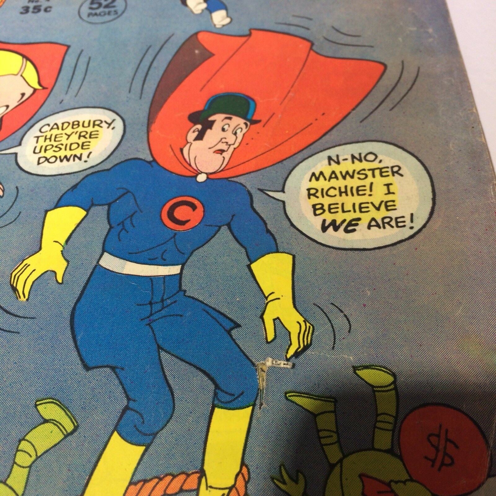 Super Richie  #4 Collectible Vintage Comic Harvey World 'Peculiar Vandalism'