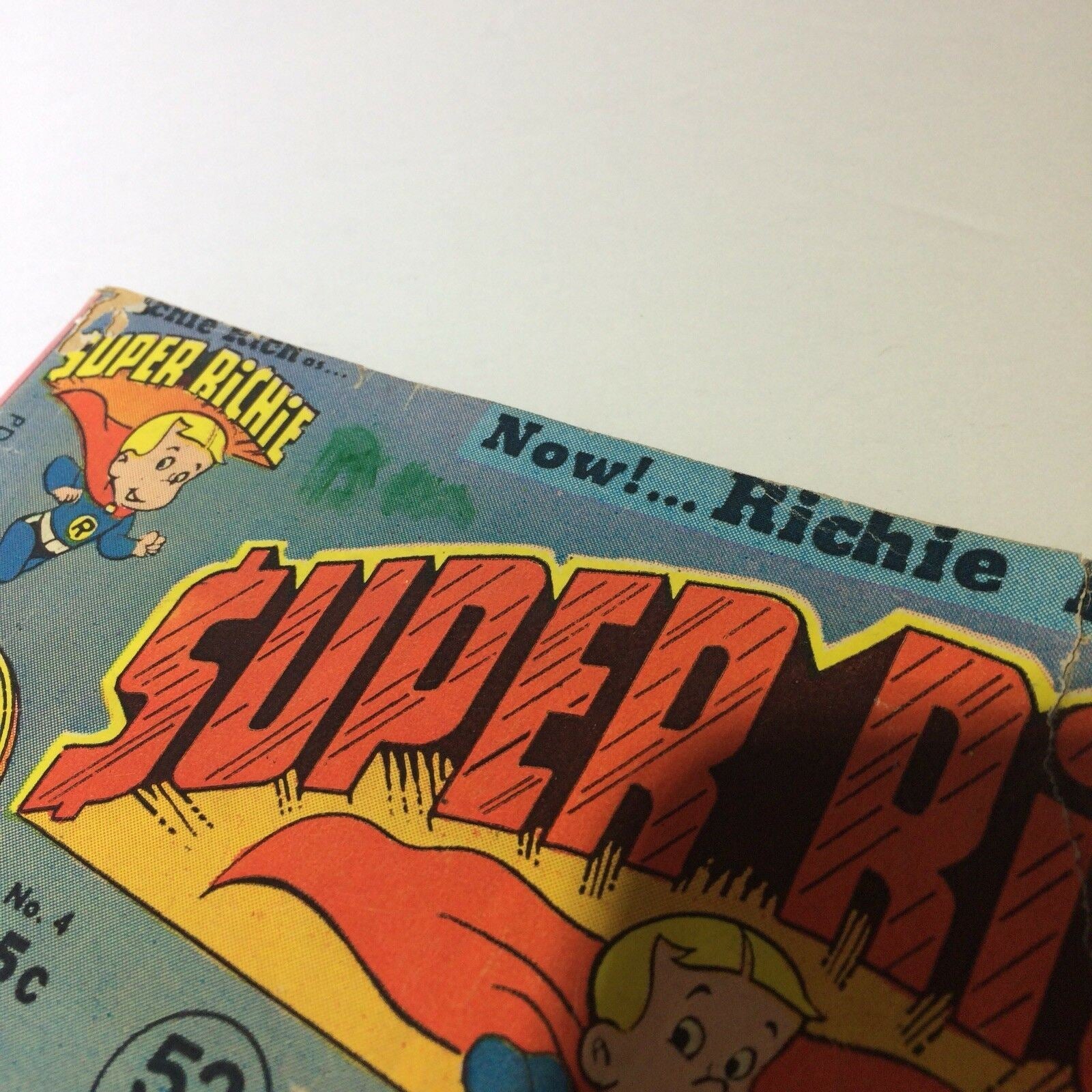 Super Richie  #4 Collectible Vintage Comic Harvey World 'Peculiar Vandalism'