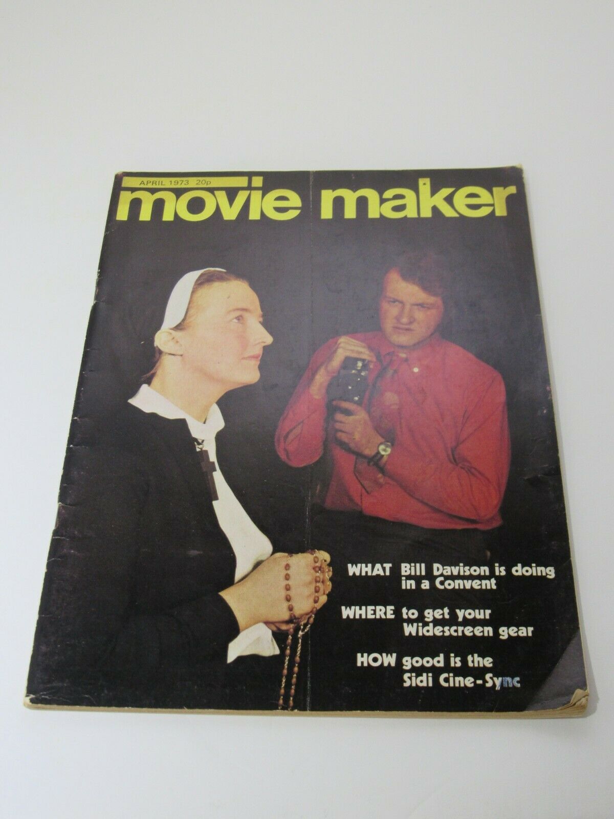 MOVIE MAKER Magazine April 1973, Vintage Bill Davison Convent Hard to Find