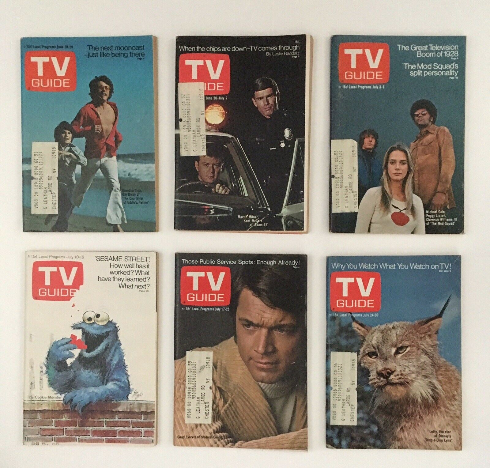 Complete Year Of TV Guide Magazines 1971 52 Issues, Special Issue Fall Preview