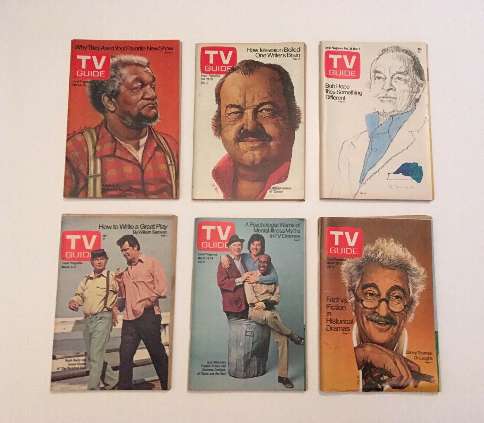 Complete Year Of TV Guide Magazines 1976 52 Issues, Special Issue Fall Preview