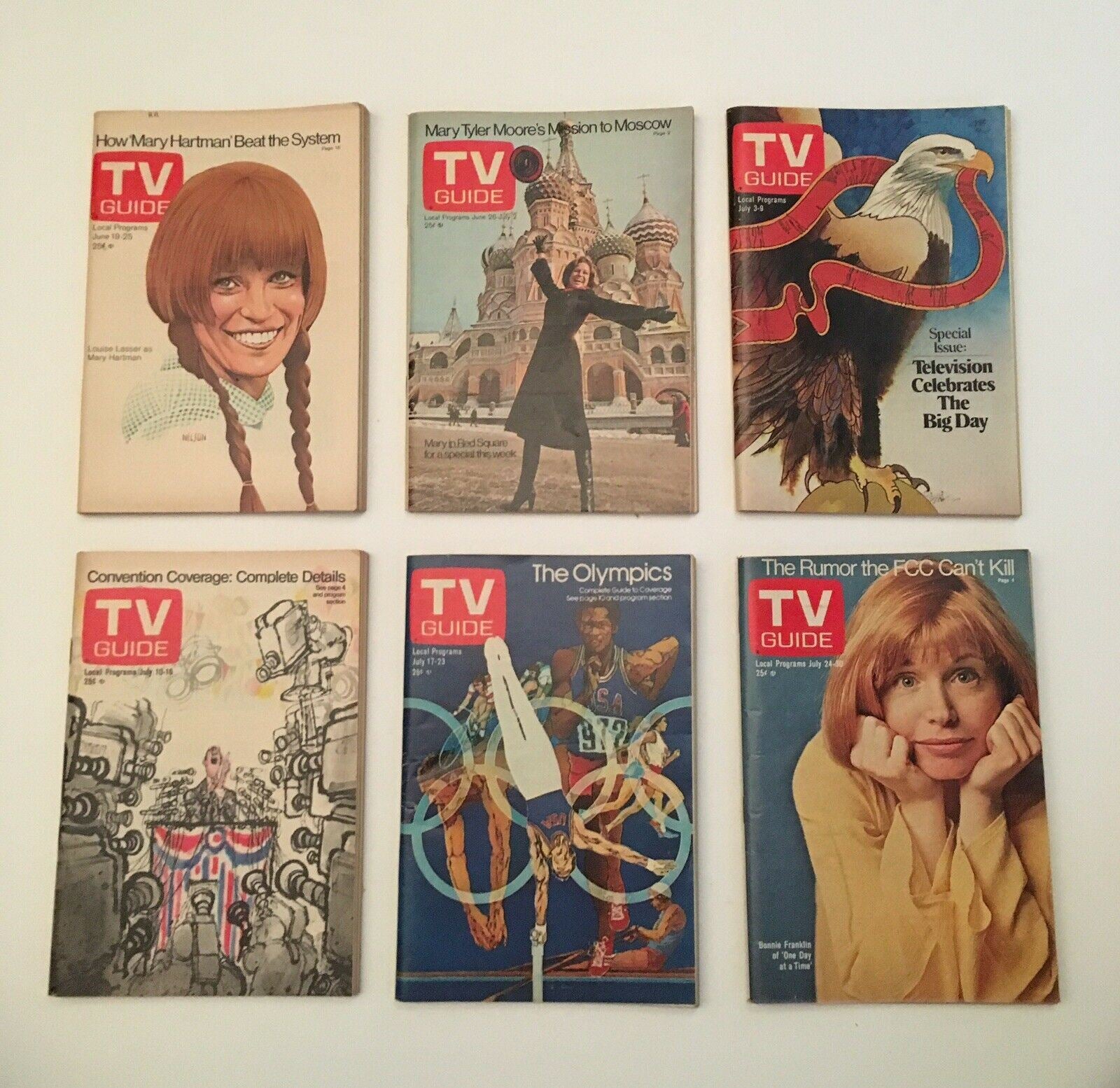 Complete Year Of TV Guide Magazines 1976 52 Issues, Special Issue Fall Preview