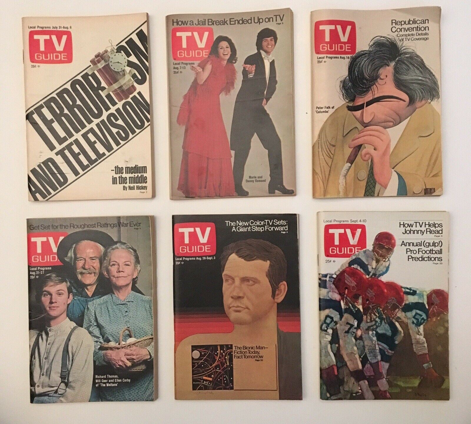 Complete Year Of TV Guide Magazines 1976 52 Issues, Special Issue Fall Preview