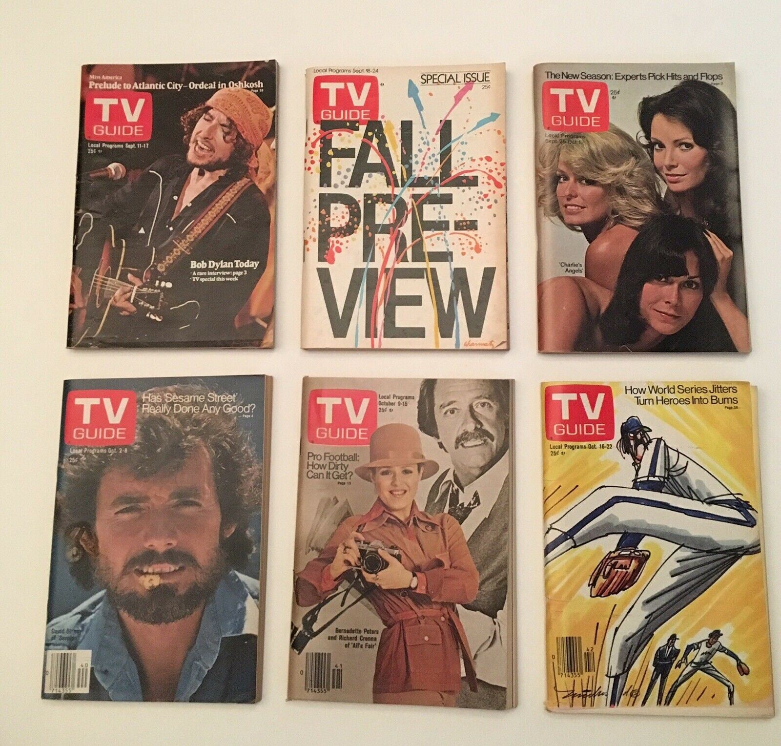 Complete Year Of TV Guide Magazines 1976 52 Issues, Special Issue Fall Preview