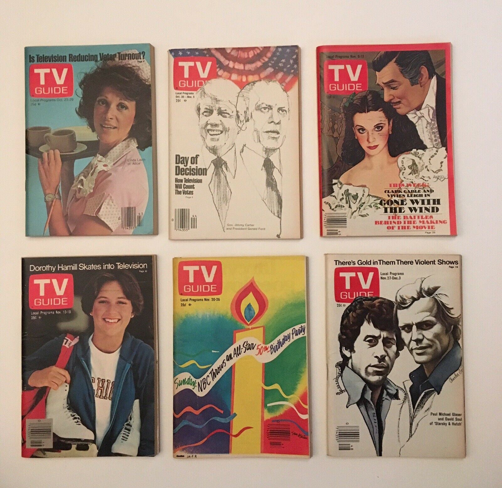 Complete Year Of TV Guide Magazines 1976 52 Issues, Special Issue Fall Preview