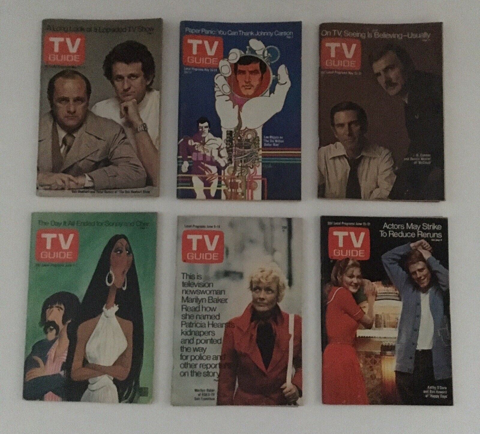 Complete Year Of TV Guide Magazines 1974 52 Issues, Special Issue Fall Preview