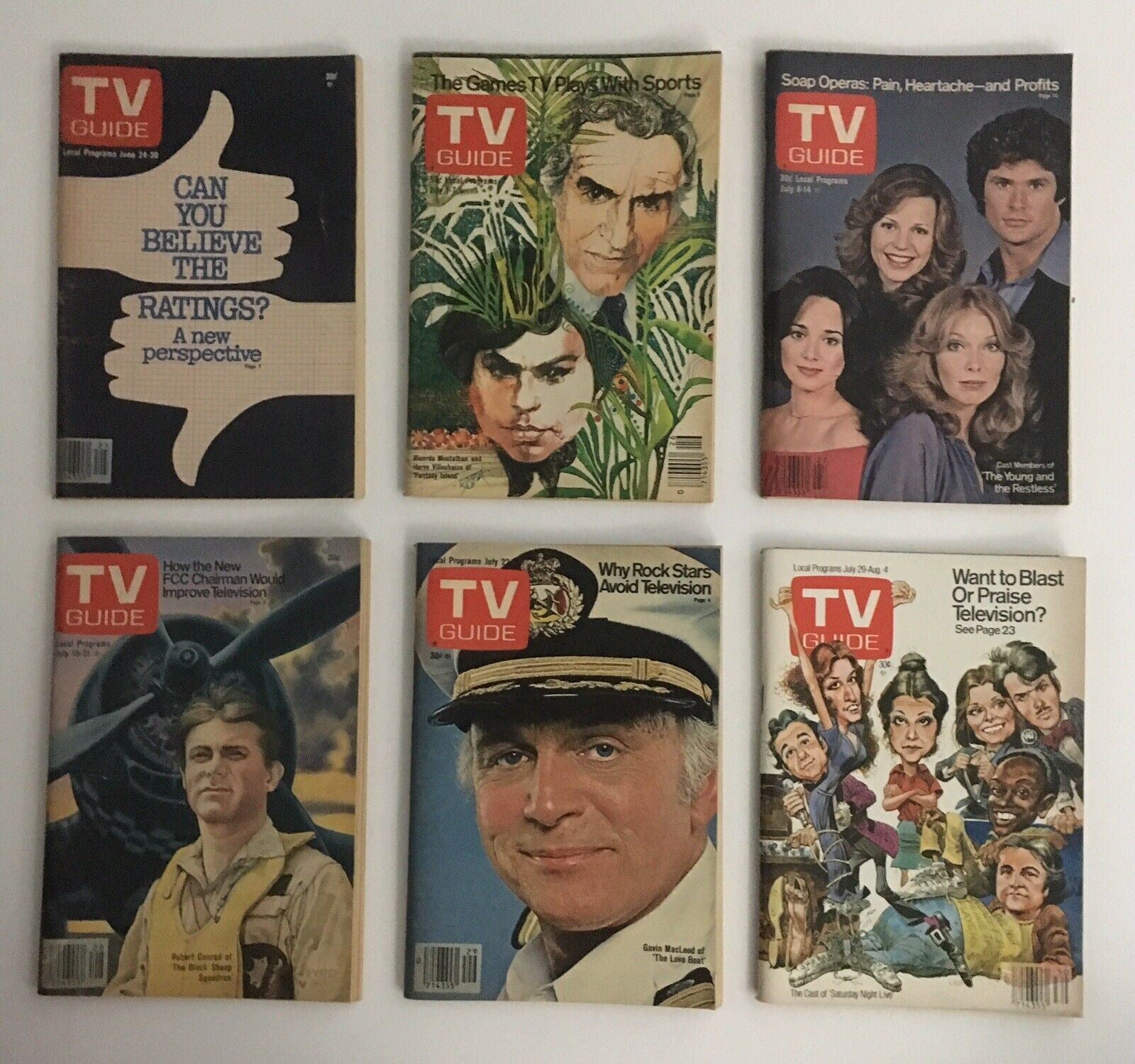 Complete Year Of TV Guide Magazines 1978 52 Issues, Special Issue Fall Preview