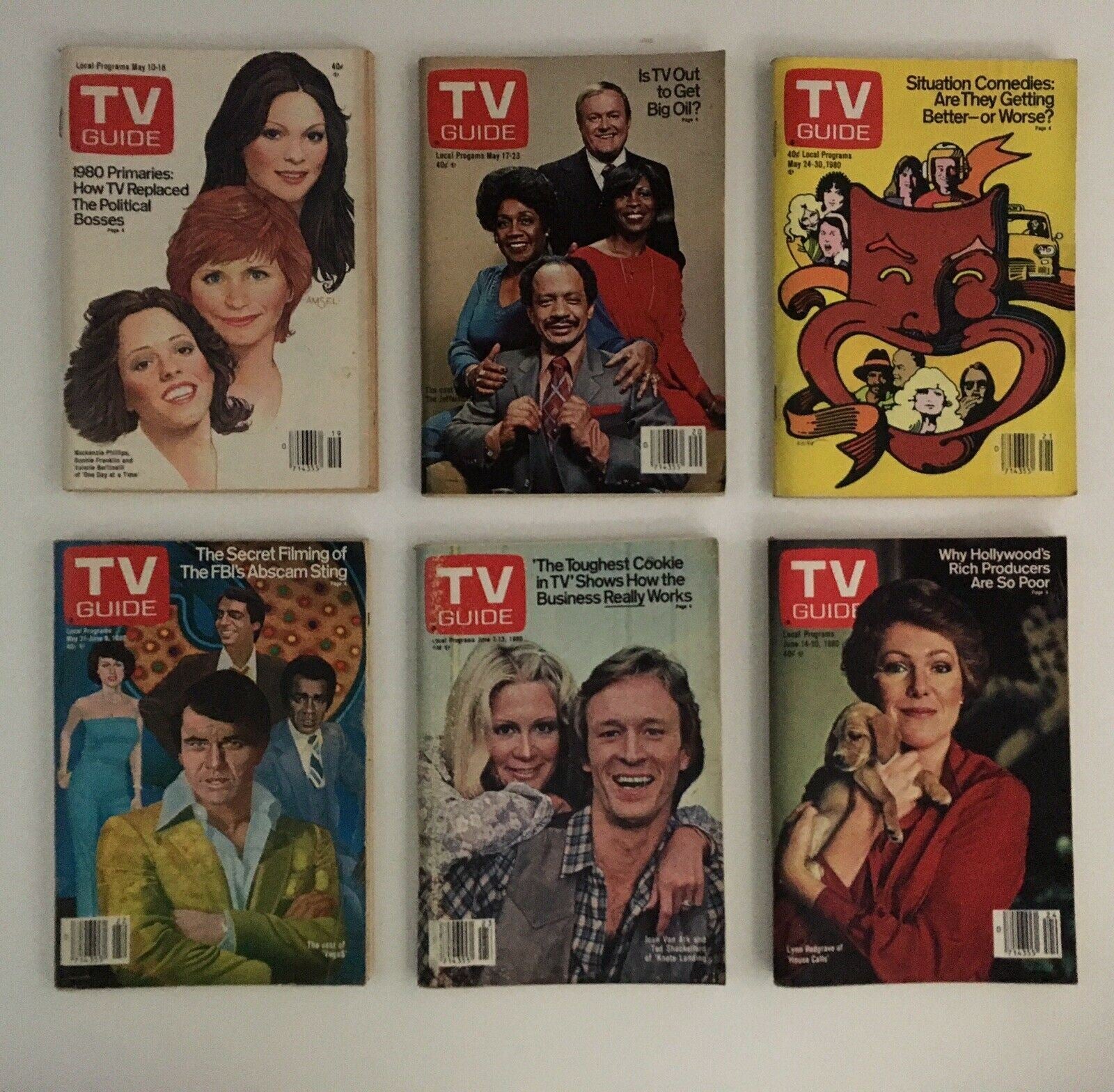 Complete Year Of TV Guide Magazines 1980, 52 Issues- Special Issue Fall Preview