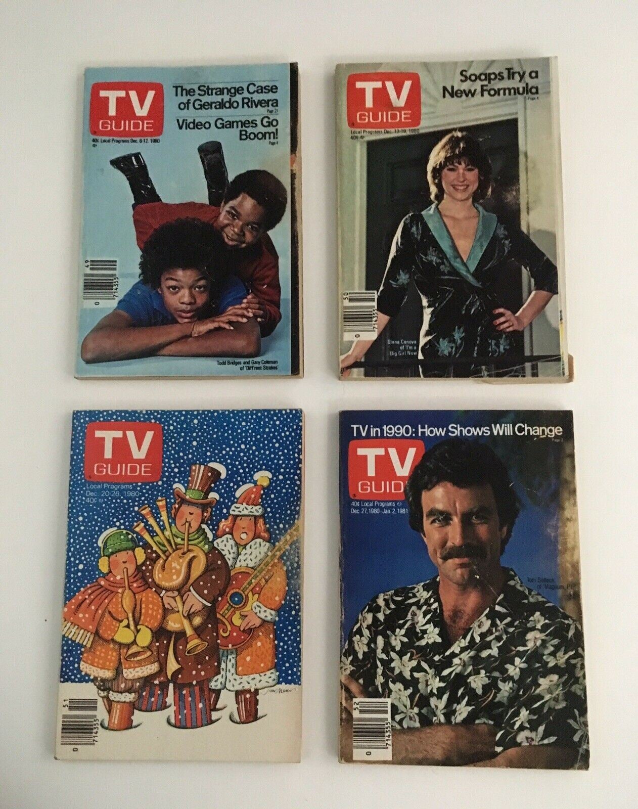 Complete Year Of TV Guide Magazines 1980, 52 Issues- Special Issue Fall Preview