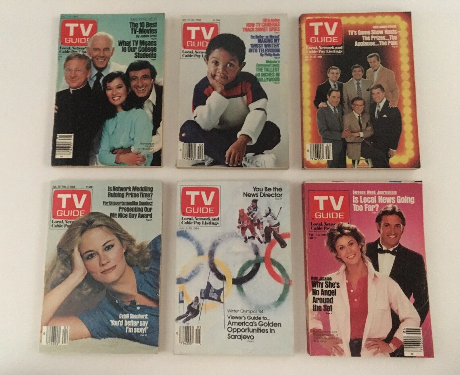 Complete Year Of TV Guide Magazines 1984, 52 Issues- Special Issue Fall Preview